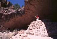 Great cave kiva, bandelier national monument
