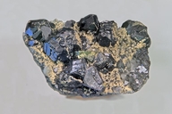 Sphalerite with Pyrite and Quartz