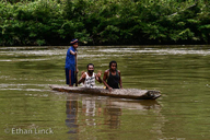Pawaians Crossing the Pio River