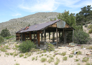Ruins of Green's Cabin in Mojave National Preserve