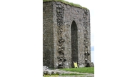 Mururin cathedral ruins, Kirkjubour, Streymoy, Faroe Islands