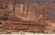 Displacement on a Small Normal Fault / Arches National Park
