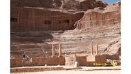 The Roman amphitheater at Petra