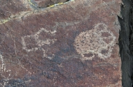 Petroglyphs / Steam Well Site (California)