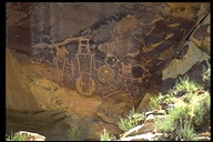 Fremont Indian Petroglyphs, McKee Creek, Dinosaur N.M., Utah, USA