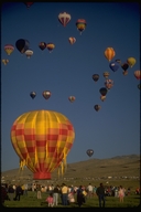 Hot air balloons at Reno balloon races
