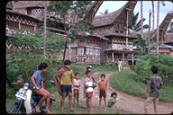 Children in Tana Toraja, Sulawesi, Indonesia, 1985