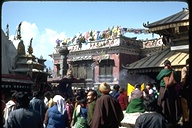Temple in Katmandu, Nepal, 1980