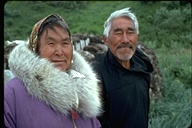 Indigineous people--Eskimo couple