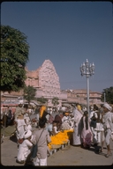 Flower garland sellers, Jaipur, India
