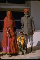 A Rajput family, Udaipur, India