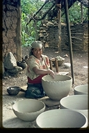 A potter in Mexico