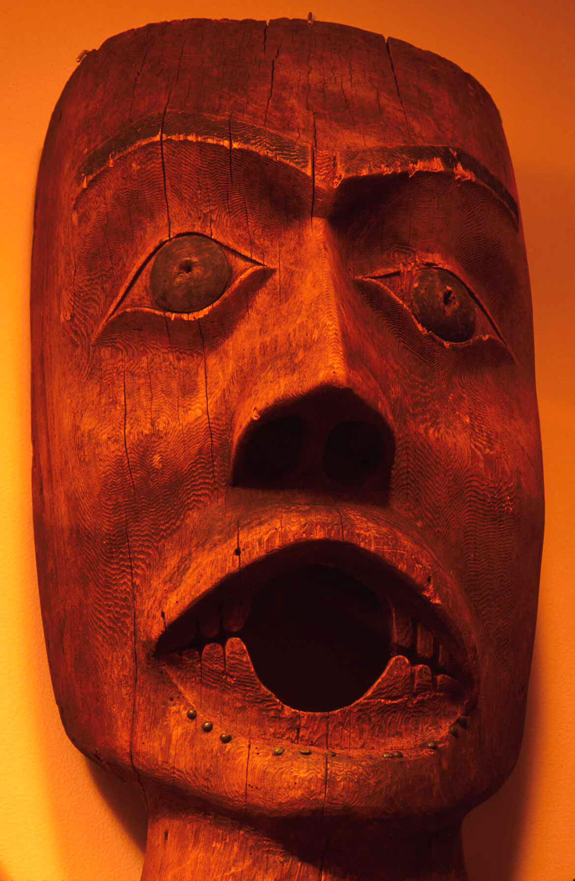 Potlatch Mask: Nootkan Tribe