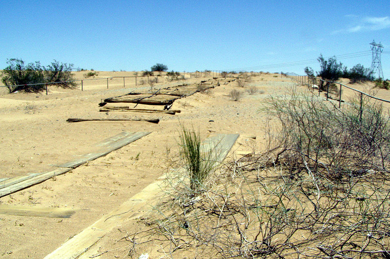 Plank Road in Colorado Desert