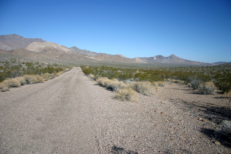 Shadow Valley in Mojave Desert