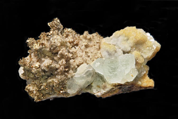 Gold with Fluorite