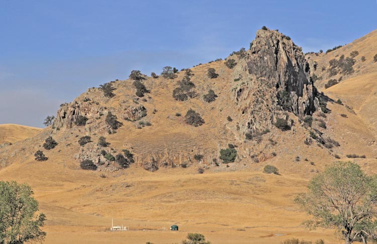 Andesite Dome in the Sutter Buttes (California)