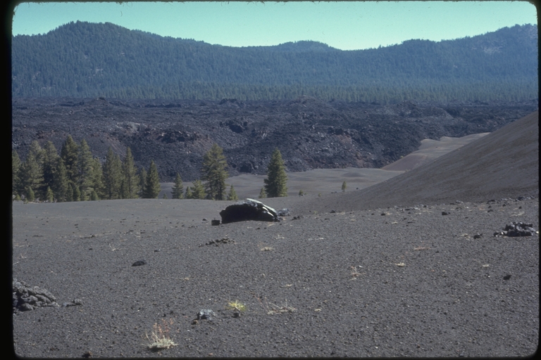 Base of Cinder Cone in Lassen Volcanic National Park
