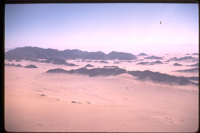 Sahara Desert from the air