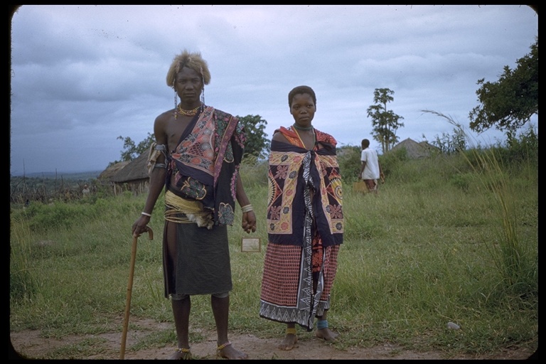 Swazi man and woman, Swaziland, Africa