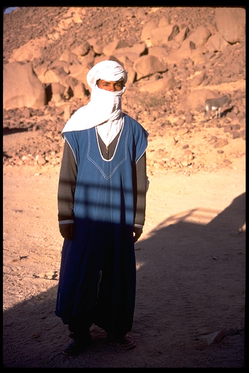 Camel boy in Djanet, Algeria