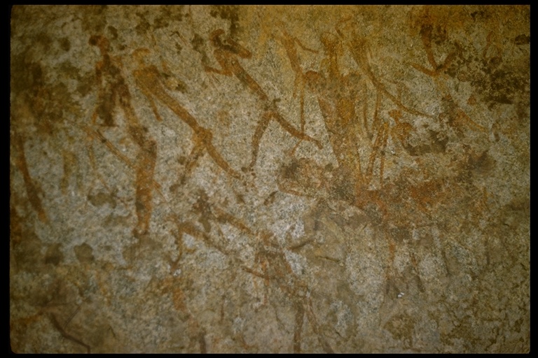 Pictograph, Namibia, S.W. Africa