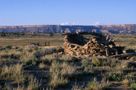 Abandoned Navajo Hogan, San Juan County