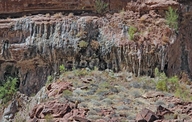 Spring-deposited Travertine Speleothems / Grand Canyon National Park
