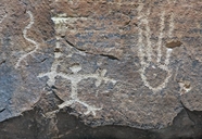 Petroglyphs / Parowan Gap Site (Utah)