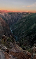 Superimposed Stream / Black Canyon of the Gunnison (Colorado)