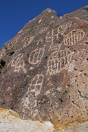 Petroglyphs / Chidago Canyon Site (California)