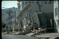 San Francisco earthquake 10-17-1989 earthquake damage