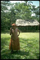 Yaqui Indian near the Amazon River, Peru, 1992