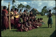 Rhythm Band Yadua Villlage (Maori) Fijian Dancers, Yanucca Island