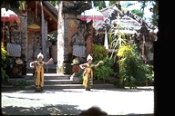 Dancers with Barong, Bali, Indonesia