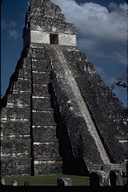 Temple ruins in Tikal, Guatemala