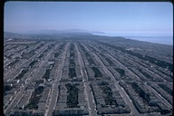 Aerial View: Sunset District, San Francisco, San Francisco County