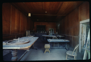 Builiding interior in the gold-mining ghost town, Bodie, California