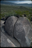 Jornada Mogollon indian petroglyphs, Three River Petroglyph Site, New Mexico