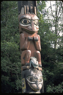 Master Carver Pole at Totem Bight State Park, Ketchikan, Alaska