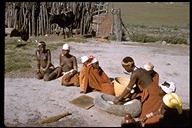 Family scene in the Umtata area, Transkei, South Africa