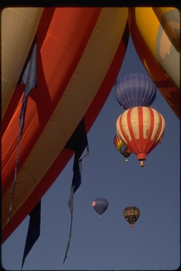 Hot air balloon race at Reno, Nevada