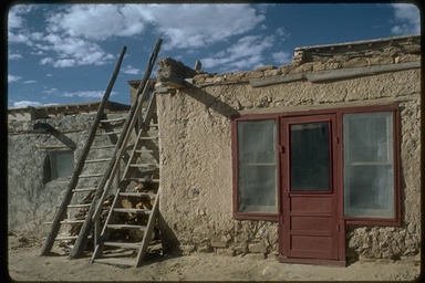 Doorway and Ladders, Acoma Pueblo