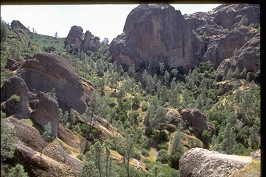 Rocky Outcroppings at Pinnacles National Monument , California
