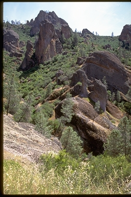 Rocky Outcroppings at Pinnacles National Monument , California Rocky Outcroppings at Pinnacles National Monument , California