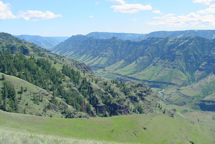Hells Canyon from the Oregon side