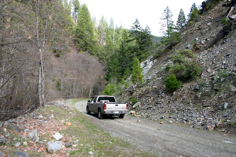 Seiad Valley in Klamath Mountain Range