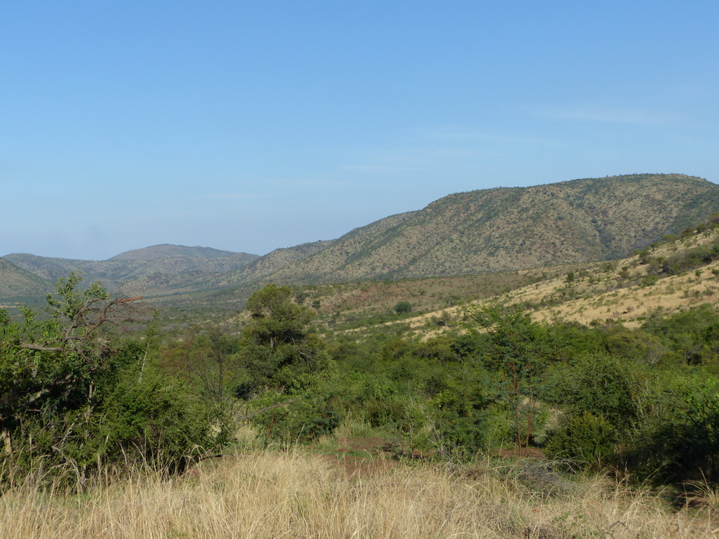 View over Pilanesberg NP