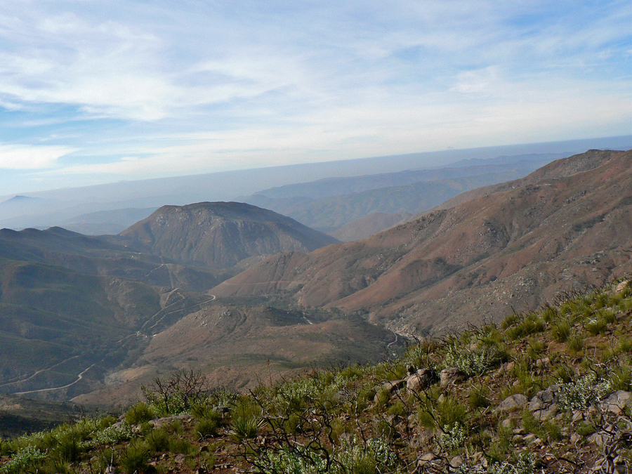 Black Canyon from Corral Mountain summit.