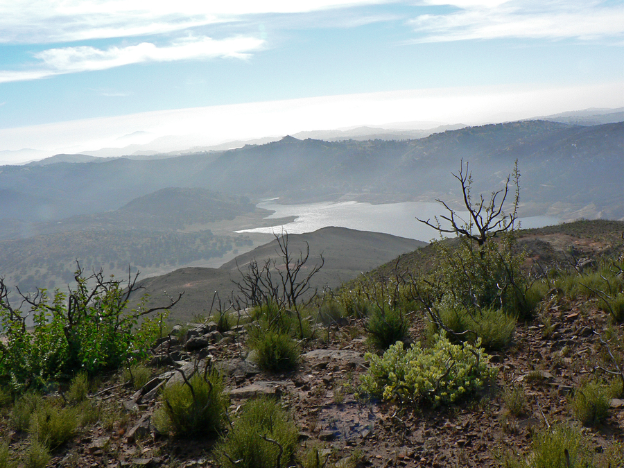 Lake Sutherland from Corral Mountain summit.